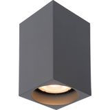 Lucide DELTO - Plafondspot - LED Dim to warm - GU10 - 1x5W 2200K/3000K - Grijs