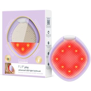 FOREO FLIP Play Geavanceerde LED-haarborstel – Haarverzorgingsborstel voor haargroei en hoofdhuidverzorging - I Lilac You!