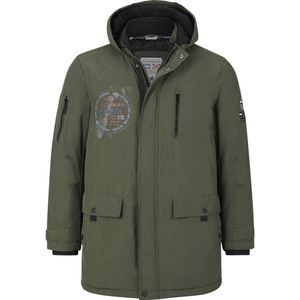 Jan Vanderstorm herren Parka - 54 - donkergroen