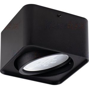 Kanlux S.A. - LED Plafondspot TUBEO - GU10 AR111 - excl. LED spot - Mat zwart