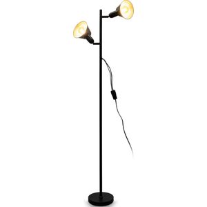 B.K.Licht - Staande lamp - retro - E27 fitting - draaibaar
