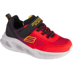 Skechers Meteor-Lights - Krendox 401495N-RDBK, voor een jongen, Rood, Sneakers,Sportschoenen, maat: 22