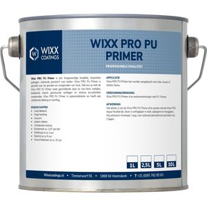 Wixx PRO PU Primer - 5L - Monumentengroen | N0.15.10