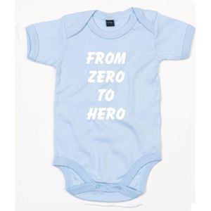 Rompertje From Zero To Hero-Dusty Blue-0-3 Maanden