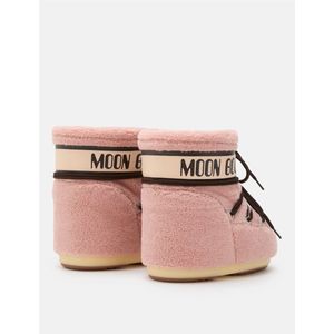 Moon Boot - Icon Low Fleece Boots - Roze - Dames - Geïsoleerde Fleece Voering