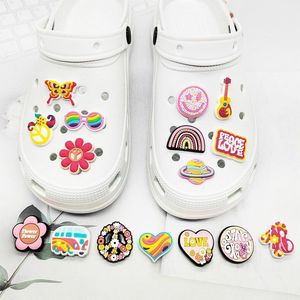 Allecto Premium - Schoenbedels voor clogs - PVC cartoon-schoendecoraties - Set van 16 - Kerst feest verjaardag geschenken