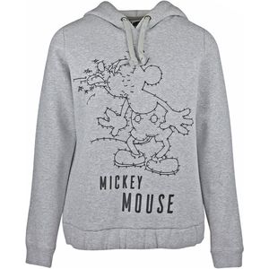 Princess goes Hollywood • grijze Mickey hoodie • maat S