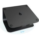 Rain Design mStand 360 - Stevige Draaibare Aluminium Stand Geschikt voor MacBook - MacBook Pro - Laptop - Zwart - Zwart - Black