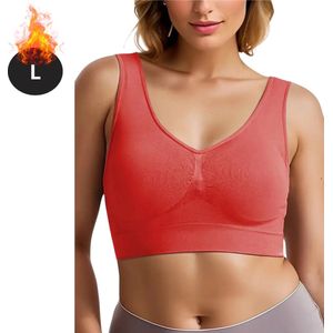 Livano BH Zonder Beugel - Zonder Bandjes - Push-up Bh's - Comfort Beha - Gemengd - Comfortabel - Rood - Maat S