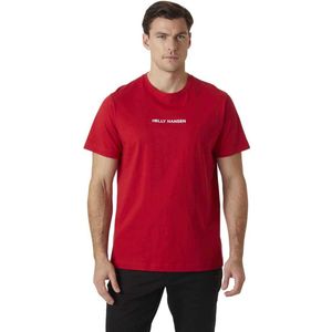 Helly Hansen - Core - T-shirt - Rood - Korte Mouwen