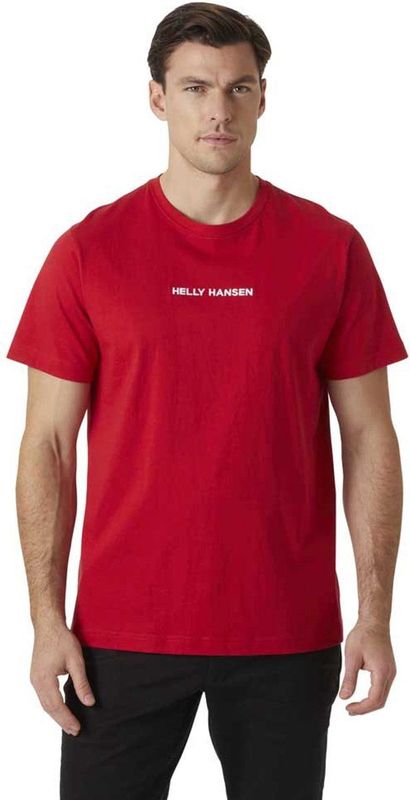 Helly Hansen - Core - T-shirt - Rood - Korte Mouwen