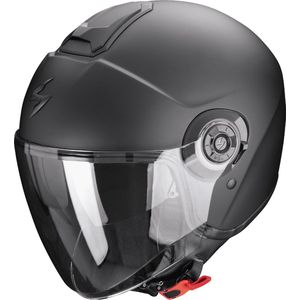 Scorpion EXO-CITY II Matt Black - ECE goedkeuring - Maat M - Jethelm - Scooter helm - Motorhelm - Zwart - Geen ECE goedkeuring goedgekeurd