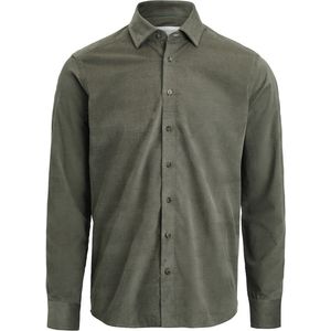 J.Harvest & Frost Indigo Bow 134 Cord Shirt Tailored Fit M 2913400 - Groen - 3XL