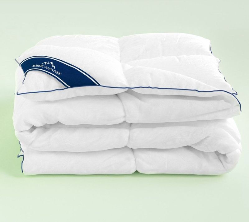 Dekbed - Wit - Katoen - 140x200 cm