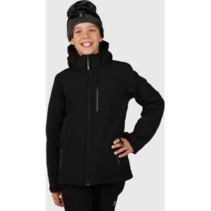 Brunotti Marsaly-N Jongens Softshell Jas - Zwart - 128