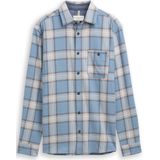 TOM TAILOR heren overhemd, 38916 - lichtblauw wit geruit, XL