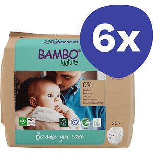 Bambo Nature Luiers - Mini - maat 2 (6x 30 stuks)