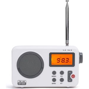 Compacte Draagbare Radio met LCD-Scherm en Meerdere Functies voor Keuken en Reizen