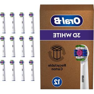 Opzetborstels voor Elektrische Tandenborstel - Verpakking van 12 stuks - Geschikt voor Brievenbuslevering