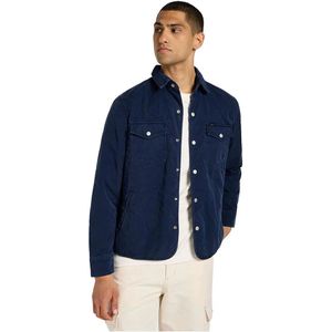 Lee Quilted Overhemd Met Lange Mouwen Blauw XL Man