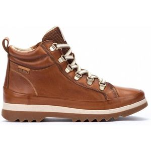 Pikolinos - Vigo - Veterboots - Brandy - Rundleer - Textiel