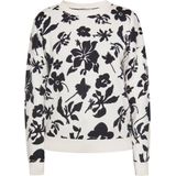 usha - Pullover - Met Bloemenmotief - Relaxed Fit