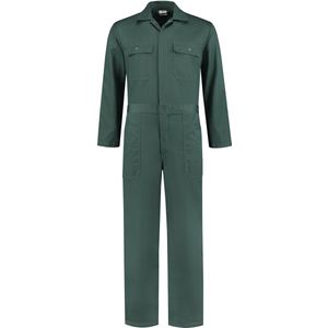Kinderoverall polyester/katoen groen