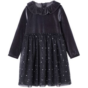 Vertbaudet - Kerstjurk - Fluweel - Meisjes - Met Sterrentule