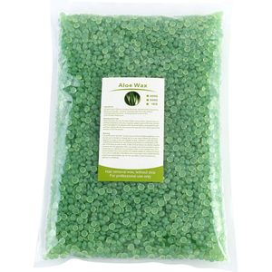 Wax Beans wax parels bonen 1kg korrels Aloë vera striploos ontharen