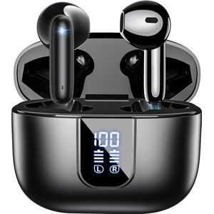 Siltcon - SoundWave Pro 2 - Draadloze Oordopjes - Zwart - Bluetooth 5.4 - Noise Cancelling