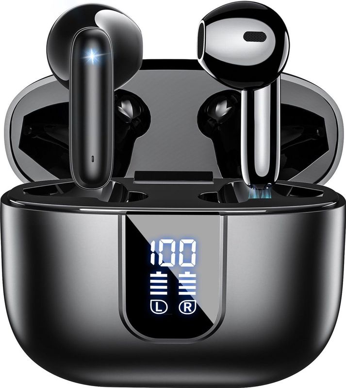 Siltcon - SoundWave Pro 2 - Draadloze Oordopjes - Zwart - Bluetooth 5.4 - Noise Cancelling