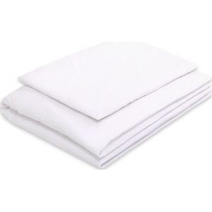 Kinderbeddengoed Set 2-delig Hartjes Wit 90x120 cm