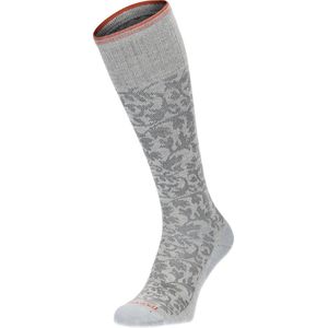 Sockwell - Damask - Compressiekousen - Grijs - 32% Merino Wol 31% Bamboo Rayon 32% Stretch Nylon 5% Spandex
