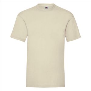 Fruit of the Loom - 5 stuks Valueweight T-shirts Ronde Hals - Naturel - XL