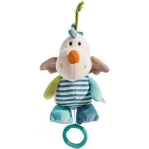 Nici Muziekdoos Draakje Junior 22 Cm Polyester Blauw