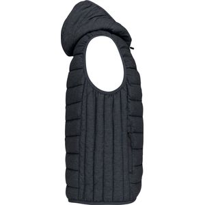 PROACT® Bodywarmer met capuchon kids PA238 - Marl Dark Grey - 12/14 years (12/14 ans)