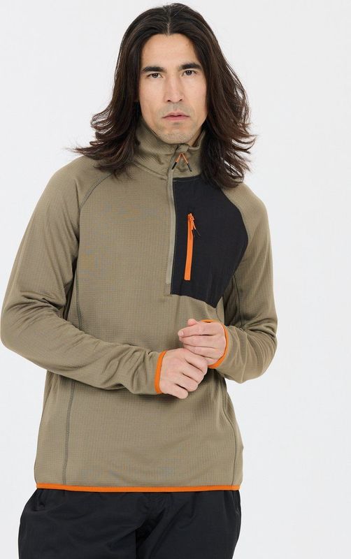 Whistler Sporttrui 'Helge'  olijfgroen