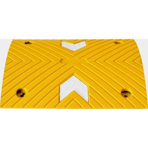 Verkeersdrempel 5,0 cm hoog, 6,5 meter