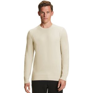 FALKE Basic Crew Neck Cotton Piqué elegante klassieker katoen trui heren veelkleurig - maat S