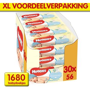 Huggies - Pure - Billendoekjes - 1680 babydoekjes - 30 x 56