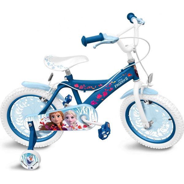 Voorstellen Mand eten Disney frozen 16 inch meisjesfiets - 51661 - Alles voor de fiets van de  beste merken online op beslist.nl