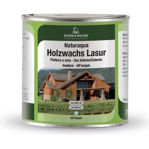 Borma Wachs Lazuur / buitenbeits Lariks (kleur 10) op waterbasis 750ml