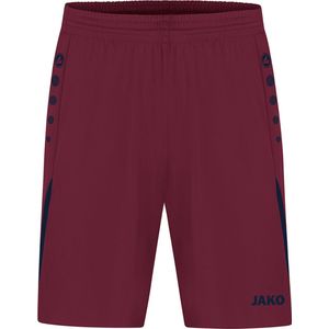 Jako - Shorts Challenge - Donkerrode Shorts Kids-140