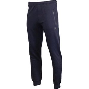 Donnay Joggingbroek met elastiek - Sportbroek - Heren - Maat XL - Donkerblauw