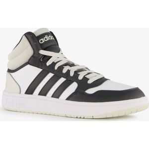 Adidas Hoops Mid 3.0 heren sneakers wit zwart - Maat 44 - Uitneembare zool