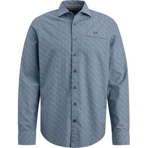 PME Legend - Hemd - Maat S - Mannen - blauw - katoen