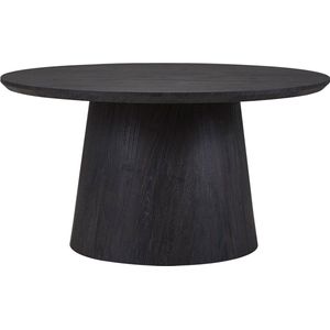 Salontafel 'Miklos' 80 cm Rond Decor Donkerbruin