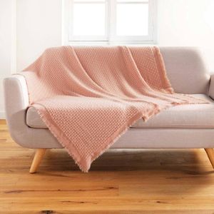 Plaid voor bank CORALINE, 125 x 150 cm