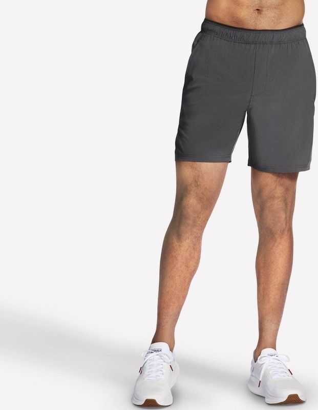 Skechers Heren Premier 7"" Short Charcoal S, houtskool, S