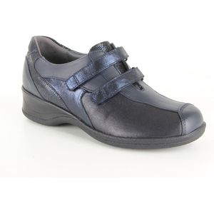 Xsensible 10027.3.223-HX Klittenbandschoenen - Blauw - Leer - Rubber